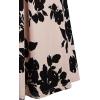 imageNinedaily Women Comfy Sleeveless Tunic Top Pleated V Neck Tanks Vest SummerBlack Floral