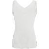 imageNinedaily Women Comfy Sleeveless Tunic Top Pleated V Neck Tanks Vest SummerWhite