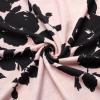imageNinedaily Womens Summer Tops Short Sleeve Casual Blouse Zip Floral Tunic ShirtsBlack Floral