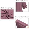 imageNinedaily Womens Tops Dressy Casual 34 Sleeve V Neck Chiffon Shirt Work BlousesDark Adobe Rose