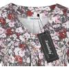 imageNinedaily Womens Tunic Summer Short Sleeve Top Loose V Neck Dressy Shirt BlouseGrey Pink
