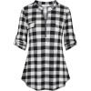 Black White Plaid